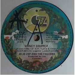 Jo Jo Zep and the Falcons Honey Dripper USED VINYL 7INCH 45 RPM SINGLE