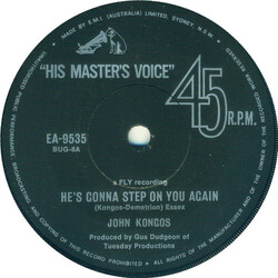 John Kongos He's Gonna Step On You Again USED VINYL 7INCH 45 RPM SINGLE