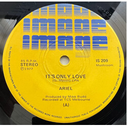Ariel (13) It's Only Love USED VINYL 7INCH 45 RPM SINGLE STEREO