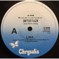 Linx Intuition USED VINYL 7INCH 45 RPM SINGLE