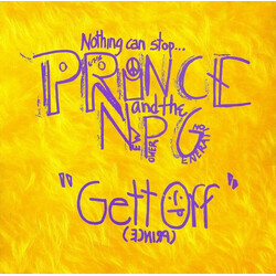 Prince / The New Power Generation Gett Off USED VINYL 12INCH 45 RPM SINGLE STEREO