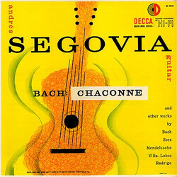 Andrés Segovia / Johann Sebastian Bach / Fernando Sor / Felix Mendelssohn-Bartholdy / Heitor Villa-Lobos / Joaquín Rodrigo Guitar Vinyl LP USED