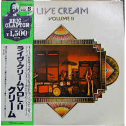 Cream (2) Live Cream Volume II Vinyl LP USED