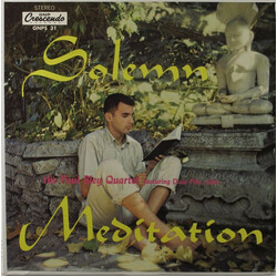 Paul Bley Quartet Solemn Meditation Vinyl LP USED