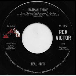 Neal Hefti Batman Theme USED VINYL 7INCH 45 RPM SINGLE