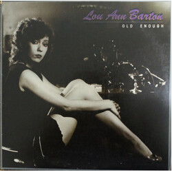 Lou Ann Barton Old Enough Vinyl LP USED