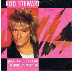 Rod Stewart What Am I Gonna Do (I'm So In Love With You) Vinyl 7" USED