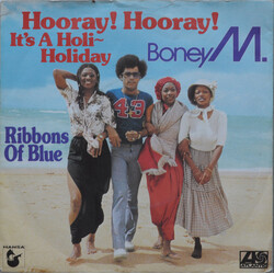 Boney M. Hooray! Hooray! It's A Holi~Holiday USED VINYL 7INCH 45 RPM SINGLE