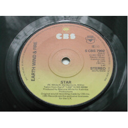 Earth, Wind & Fire Star USED VINYL 7INCH