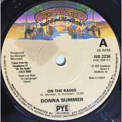Donna Summer On The Radio USED VINYL 7INCH 45 RPM SINGLE