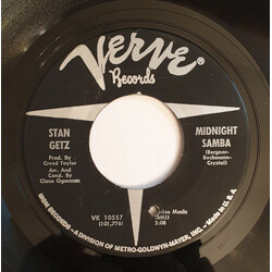 Stan Getz Midnight Samba USED VINYL 7INCH SINGLE 45 RPM