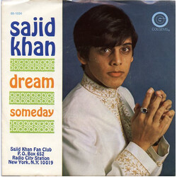 Sajid Khan Dream USED VINYL 7INCH SINGLE 45 RPM