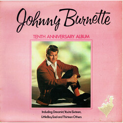 Johnny Burnette Tenth Anniversary Album Vinyl LP USED