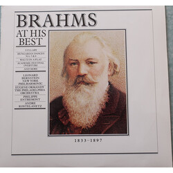 Johannes Brahms At His Best Vinyl LP USED