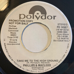 Bob Phillips (2) / Sean MacLeod Take Me To The High Ground USED VINYL 7INCH 45 RPM PROMO STEREO
