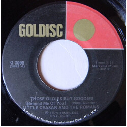 Little Caesar & The Romans / The Marathons Those Oldies But Goodies (Remind Me Of You) / Peanut Butter USED VINYL 7INCH 45 RPM REISSUE