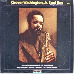 Grover Washington, Jr. Soul Box Vol. 2 Vinyl LP USED