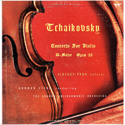 Pyotr Ilyich Tchaikovsky / György Pauk / Gunnar Staern / The London Philharmonic Orchestra Violin Konzert D- Dur, Opus 35 Vinyl LP USED