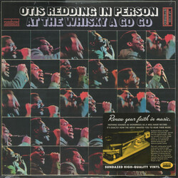 Otis Redding In Person At The Whisky A Go Go Vinyl LP USED