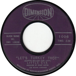 Little Eva Let's Turkey Trot / Down Home USED VINYL 7INCH 45 RPM SINGLE