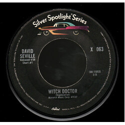 David Seville Witch Doctor / The Bird On My Head USED VINYL 7INCH 45 RPM SINGLE REISSUE