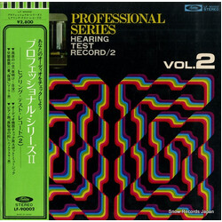 Various Professional Series Vol.2 Hearing Test Record 2 Vinyl LP USED