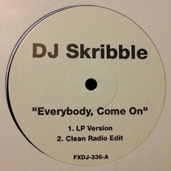 DJ Skribble Everybody Come On USED VINYL 12INCH PROMO