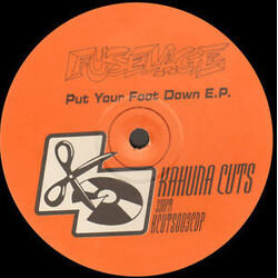 Fuselage Put Your Foot Down E.P. USED VINYL 12INCH EP PROMO
