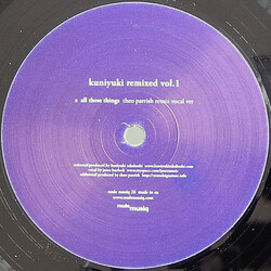 Kuniyuki Takahashi Remixed Vol.1 VINYL 12" USED