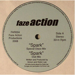 Faze Action Spark / Hypnotic USED VINYL 12INCH 33 S RPM