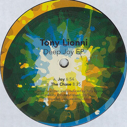 Tony Lionni Deep Joy EP VINYL 12" USED