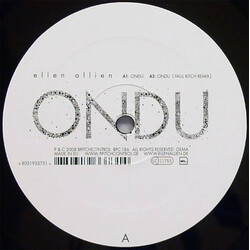 Ellen Allien Ondu / Caress USED VINYL 12INCH