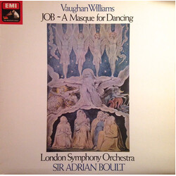 Ralph Vaughan Williams / The London Symphony Orchestra / Sir Adrian Boult Job  - A Masque For Dancing Vinyl LP USED