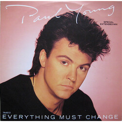 Paul Young Everything Must Change (Special Extended Mix) VINYL 12" USED
