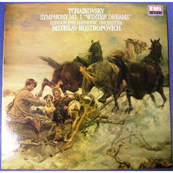 The London Philharmonic Orchestra / Mstislav Rostropovich / Pyotr Ilyich Tchaikovsky Symphony No.1 "Winter Dreams" Vinyl LP USED