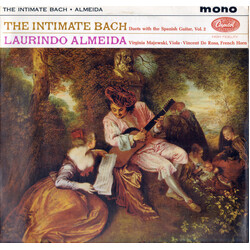 Laurindo Almeida / Virginia Majewski / Vincent DeRosa The Intimate Bach - Duets With The Spanish Guitar Vol. 2 Vinyl LP USED