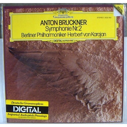 Anton Bruckner / Berliner Philharmoniker / Herbert von Karajan Symphonie Nr.2 Vinyl LP USED