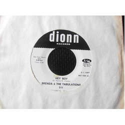 Brenda & The Tabulations Hey Boy / (You Gave Me) A Reason To Live Vinyl 7" USED
