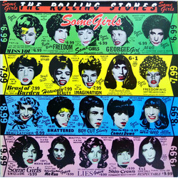 The Rolling Stones Some Girls Vinyl LP USED