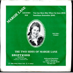 Margie Lane / Hyman Gold Orchestra You Can Have Him When I'm Gone / Sometimes Remember USED VINYL 7INCH 45 RPM PROMO