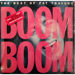 Pat Travers Boom Boom ... The Best Of Pat Travers Vinyl LP USED