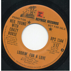 Neil Young / Crazy Horse Lookin' For A Love USED VINYL 7INCH 45 RPM SINGLE PROMO