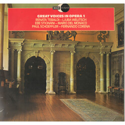 Renata Tebaldi / Ljuba Welitsch / Ebe Stignani / Mario del Monaco / Paul Schöffler / Fernando Corena Great Voices In Opera 1 Vinyl LP USED