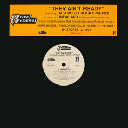 Ruff Ryders / Jadakiss / Bubba Sparxxx They Ain't Ready VINYL 12" USED