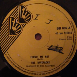 The Daveracks Forget Me Not / La Mer USED VINYL 7INCH
