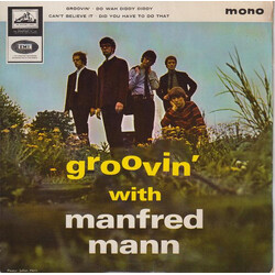 Manfred Mann Groovin' With Manfred Mann USED VINYL 7INCH 45 RPM EP MONO