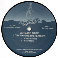 Bernard Badie Love Explosion Remixes USED VINYL 12INCH 33 S RPM