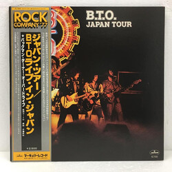 Bachman-Turner Overdrive B.T.O. Japan Tour Vinyl LP USED