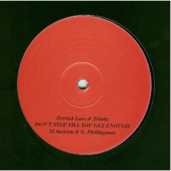 Derrick Lara / Trinity (4) / Joe Gibbs & The Professionals Don't Stop Till You Get Enough / And Even Then Keep Going USED VINYL 12INCH REISSUE 45 RPM