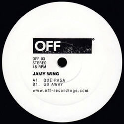 Jamy Wing Que Pasa / Go Away VINYL 12" USED